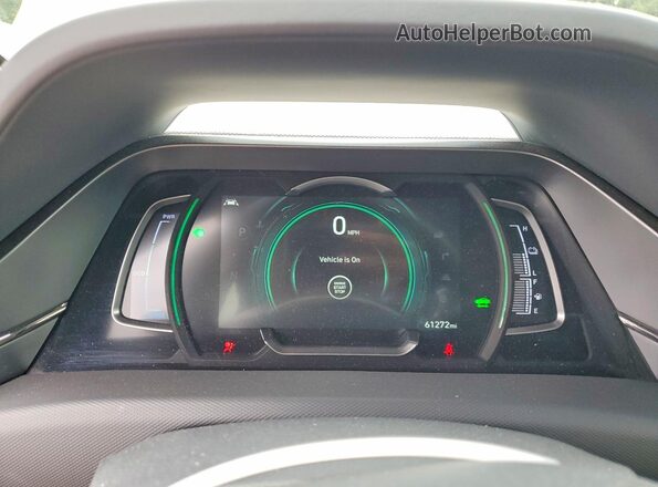KMHC05LC3MU250360 2021 HYUNDAI IONIQ Gray Instrument cluster view