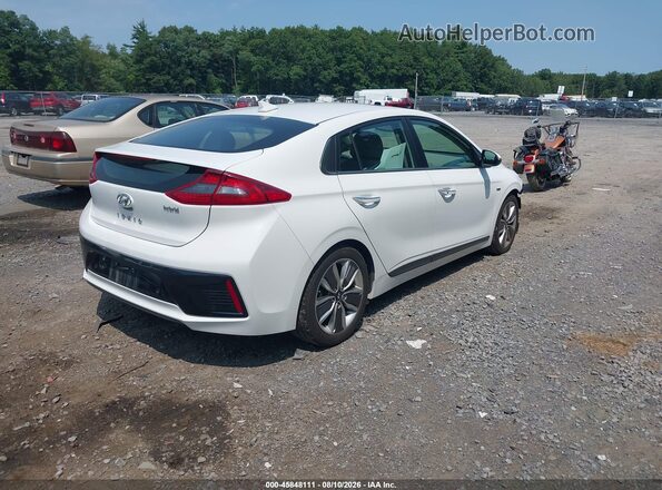 KMHC05LC5JU074794 2018 HYUNDAI IONIQ HYBRID White Rear right