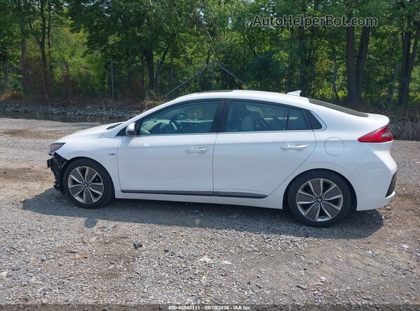 KMHC05LC5JU074794 2018 HYUNDAI IONIQ HYBRID White 360 interior view