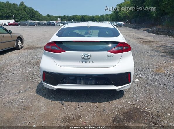 KMHC05LC5JU074794 2018 HYUNDAI IONIQ HYBRID White 