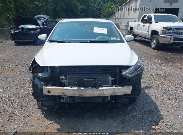 KMHC05LC5JU074794 2018 HYUNDAI IONIQ HYBRID White Instrument cluster view