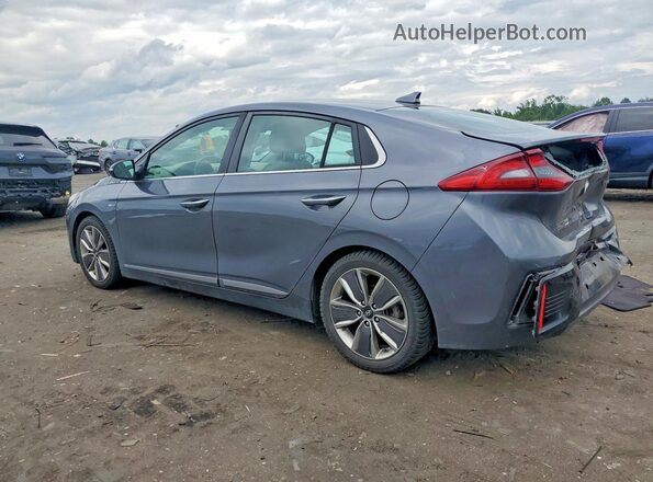 KMHC05LC5JU081812 2018 HYUNDAI IONIQ Gray Հետևի ձախ