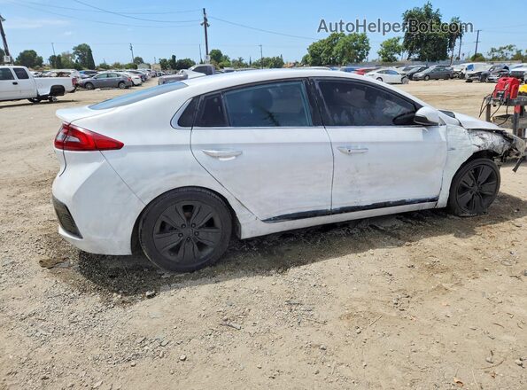 KMHC05LC6KU138780 2019 HYUNDAI IONIQ White Հետևի աջ