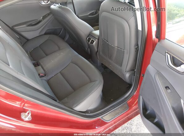 KMHC05LC7NU276543 2022 HYUNDAI IONIQ HYBRID Red Вид наклейки з VIN-кодом
