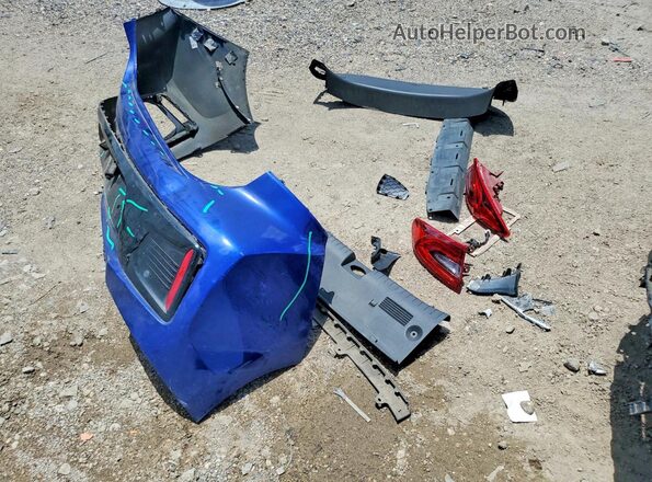 KMHC05LC9KU117356 2019 HYUNDAI IONIQ Синий Вид подкапотного пространства