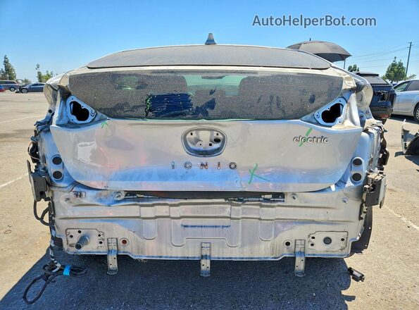 KMHC05LH0KU034992 2019 HYUNDAI IONIQ Silver Հետևի տեսք