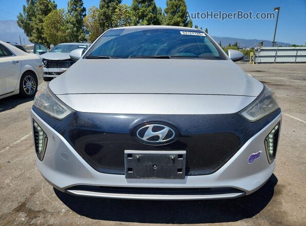 KMHC05LH0KU034992 2019 HYUNDAI IONIQ Silver Դիմացի տեսք