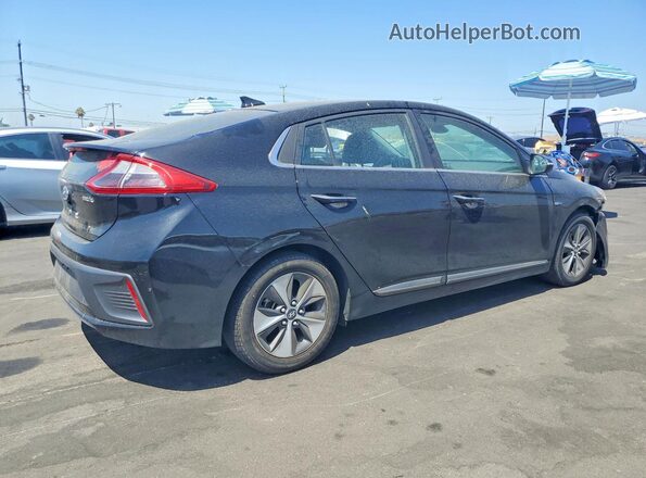 KMHC05LH9JU028977 2018 HYUNDAI IONIQ Black Rear right