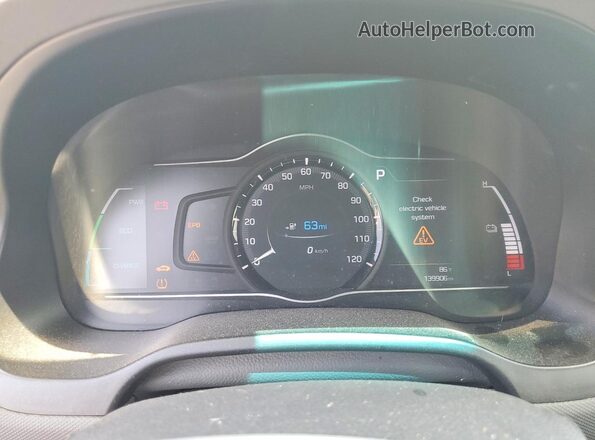KMHC05LH9JU028977 2018 HYUNDAI IONIQ Black Instrument cluster view