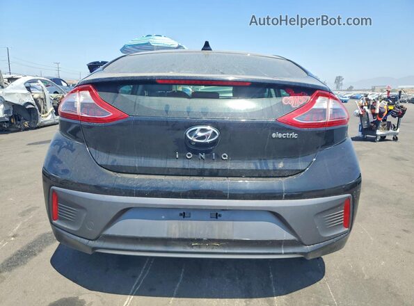 KMHC05LH9JU028977 2018 HYUNDAI IONIQ Black Rear view