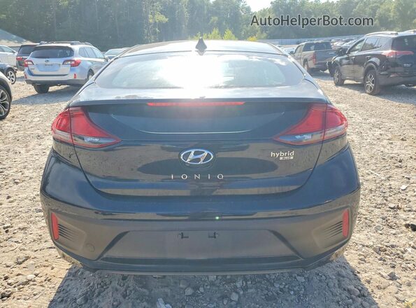 KMHC65LC0HU030601 2017 HYUNDAI IONIQ Black Rear view