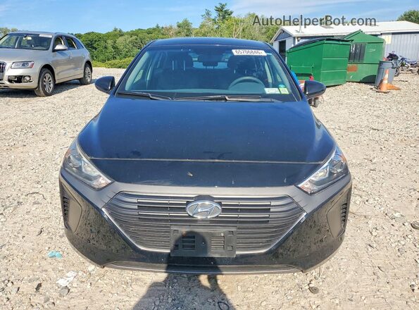 KMHC65LC0HU030601 2017 HYUNDAI IONIQ Black Front view