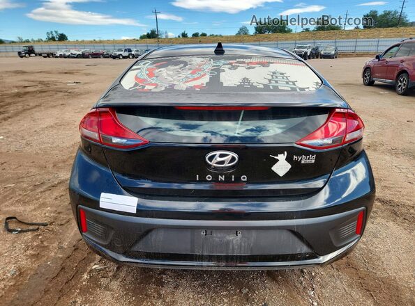 KMHC65LC0JU065516 2018 HYUNDAI IONIQ Черный Вид сзади