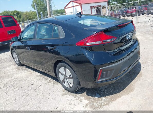 KMHC65LC0JU075477 2018 HYUNDAI IONIQ HYBRID Black Rear left