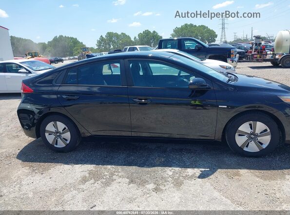 KMHC65LC0JU075477 2018 HYUNDAI IONIQ HYBRID Black Rear interior view