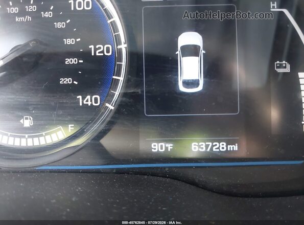 KMHC65LC0JU075477 2018 HYUNDAI IONIQ HYBRID Black 
