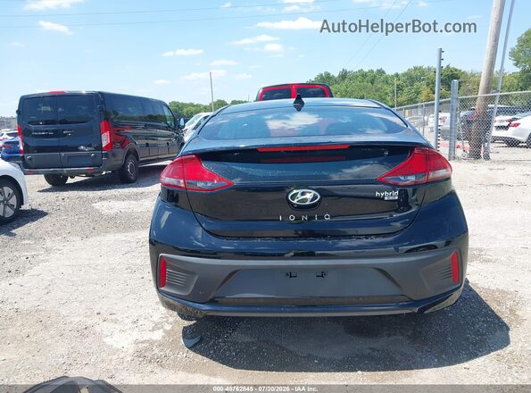 KMHC65LC0JU075477 2018 HYUNDAI IONIQ HYBRID Black 