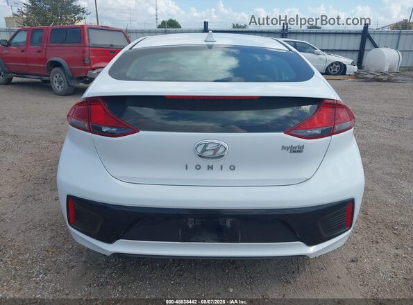 KMHC65LC0JU075589 2018 HYUNDAI IONIQ HYBRID White 