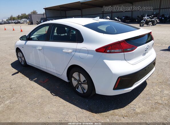 KMHC65LC0JU100250 2018 HYUNDAI IONIQ HYBRID Белый Задняя левая четверть