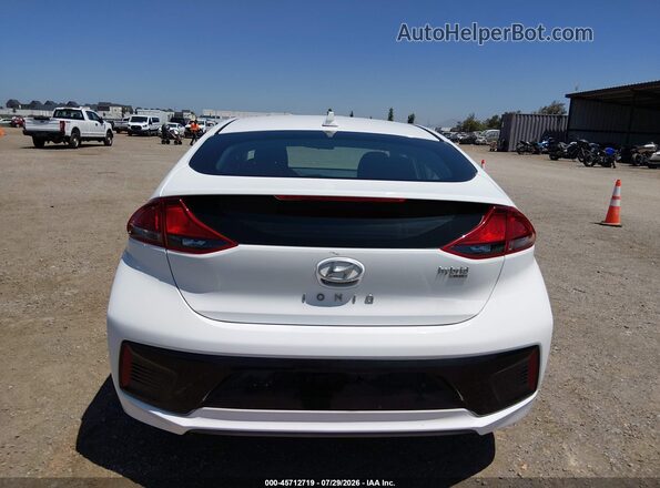 KMHC65LC0JU100250 2018 HYUNDAI IONIQ HYBRID Белый 