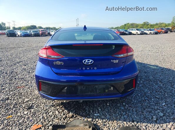 KMHC65LC0KU173832 2019 HYUNDAI IONIQ Blue Rear view