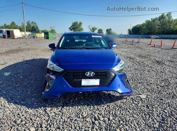 KMHC65LC0KU173832 2019 HYUNDAI IONIQ Blue Front view