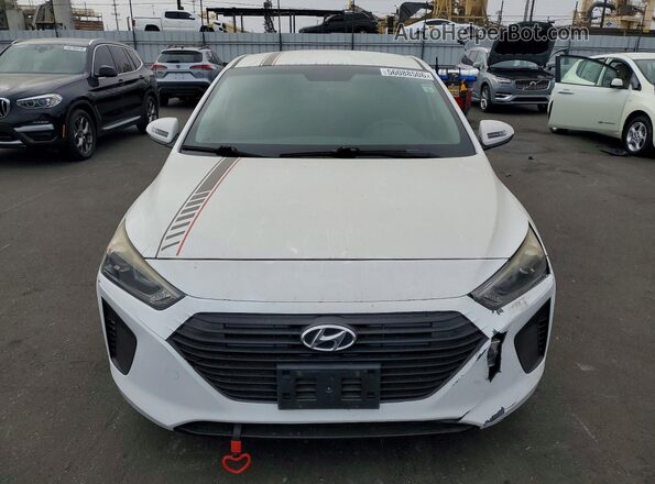 KMHC65LC0KU180540 2019 HYUNDAI IONIQ White წინა ხედი