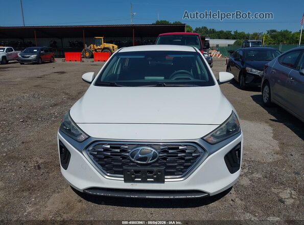 KMHC65LC0LU186338 2020 HYUNDAI IONIQ HYBRID White Front view