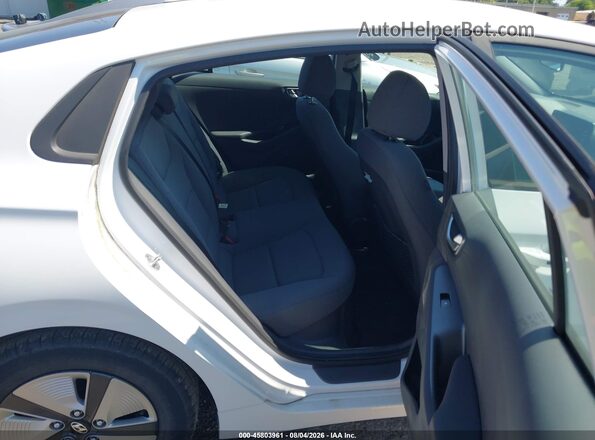 KMHC65LC0LU186338 2020 HYUNDAI IONIQ HYBRID White VIN sticker view