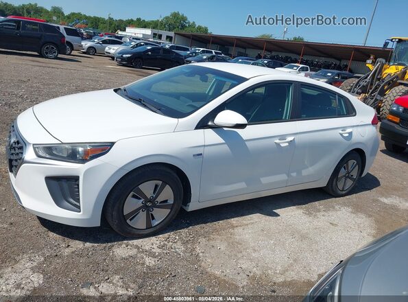 KMHC65LC0LU186338 2020 HYUNDAI IONIQ HYBRID White 360 interior view