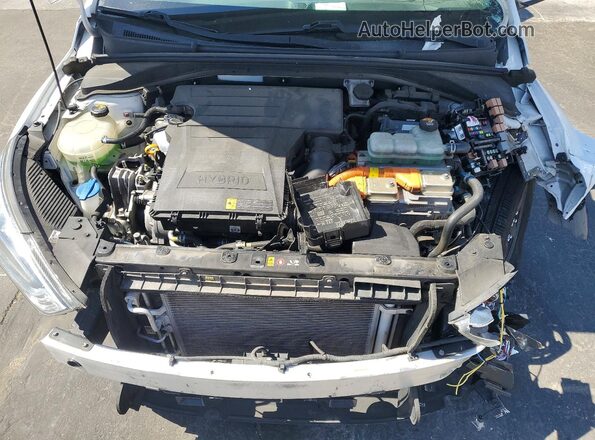 KMHC65LC0LU212288 2020 HYUNDAI IONIQ Белый Вид задней части салона