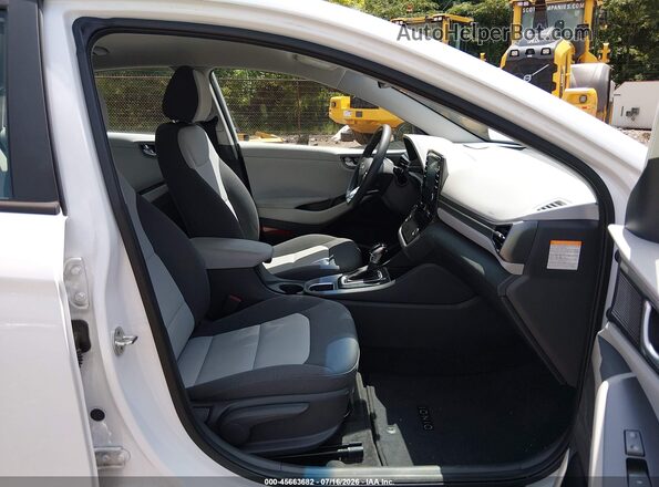 KMHC65LC0LU218625 2020 HYUNDAI IONIQ HYBRID White წინა სალონის ხედი