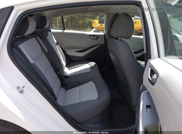 KMHC65LC0LU218625 2020 HYUNDAI IONIQ HYBRID White VIN კოდის სტიკერის ხედი