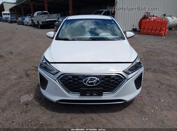 KMHC65LC0LU218625 2020 HYUNDAI IONIQ HYBRID White წინა ხედი