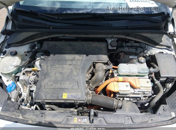 KMHC65LC0LU218625 2020 HYUNDAI IONIQ HYBRID White უკანა ხედი