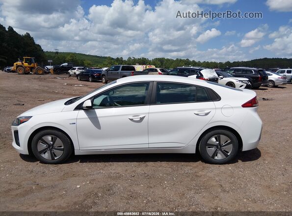 KMHC65LC0LU218625 2020 HYUNDAI IONIQ HYBRID White სალონის 360-გრადუსიანი ხედი