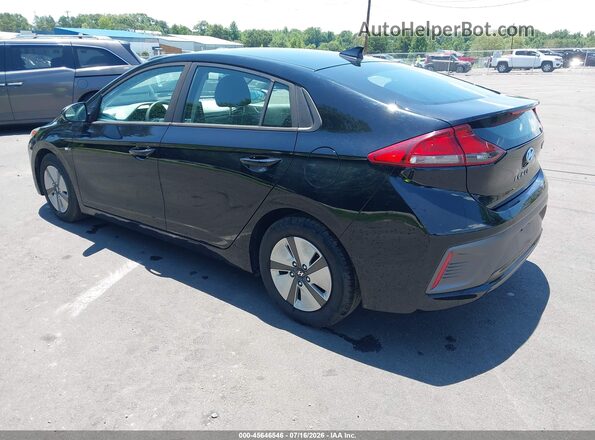 KMHC65LC0LU218673 2020 HYUNDAI IONIQ HYBRID Черный Задняя левая четверть