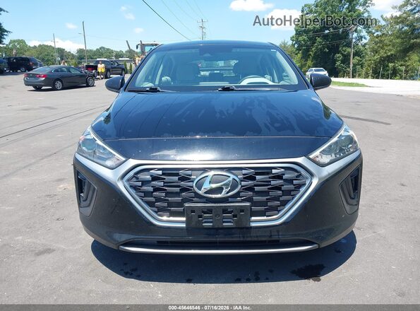 KMHC65LC0LU218673 2020 HYUNDAI IONIQ HYBRID Черный Вид задней части салона