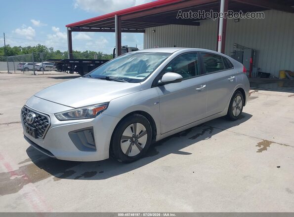 KMHC65LC0LU219838 2020 HYUNDAI IONIQ HYBRID Silver Передня ліва чверть