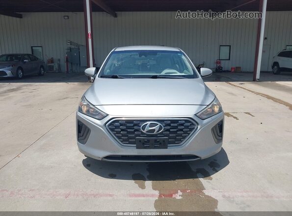 KMHC65LC0LU219838 2020 HYUNDAI IONIQ HYBRID Silver Вид щитка приладів