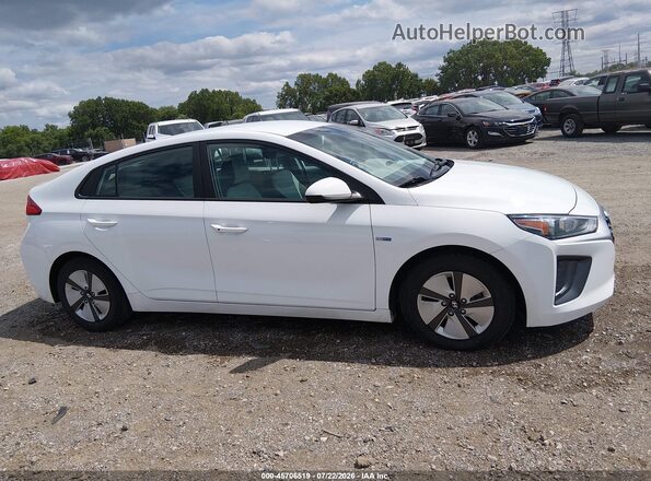 KMHC65LC0LU220942 2020 HYUNDAI IONIQ HYBRID White Սալոնի հետևի տեսք