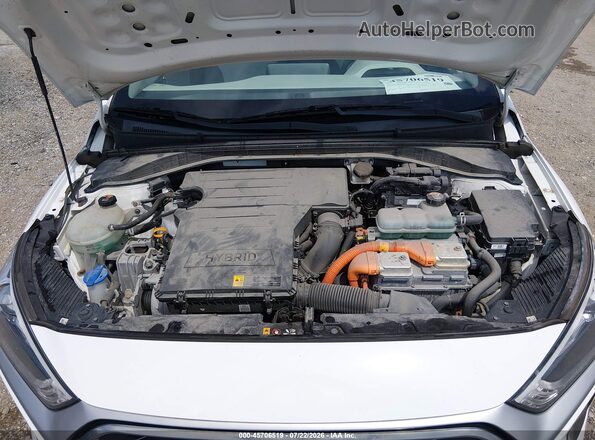 KMHC65LC0LU220942 2020 HYUNDAI IONIQ HYBRID White Հետևի տեսք