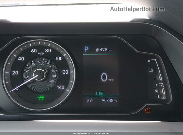 KMHC65LC0LU220942 2020 HYUNDAI IONIQ HYBRID White 