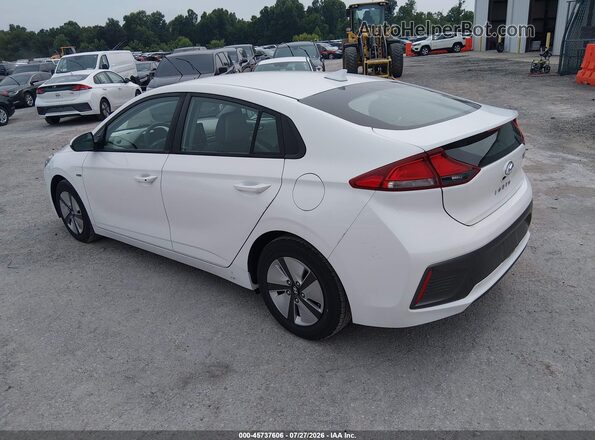 KMHC65LC0LU221489 2020 HYUNDAI IONIQ HYBRID White Задня ліва чверть