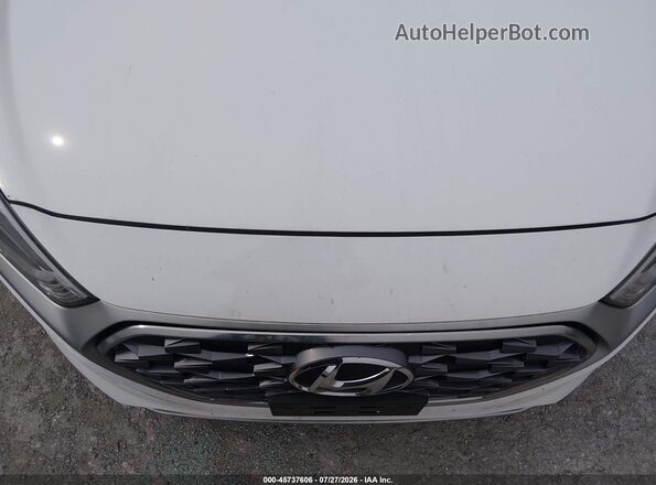 KMHC65LC0LU221489 2020 HYUNDAI IONIQ HYBRID White Вид щитка приладів