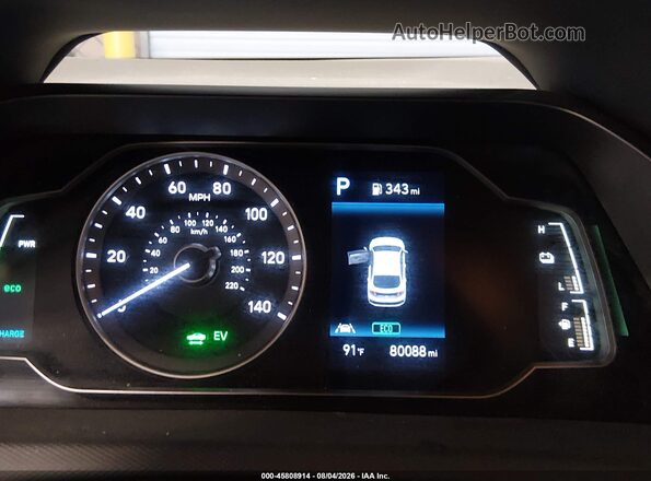 KMHC65LC0LU226126 2020 HYUNDAI IONIQ HYBRID Серебряный Вид задних сидений