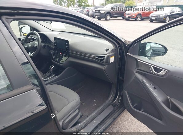 KMHC65LC0LU227650 2020 HYUNDAI IONIQ HYBRID Black Front interior view