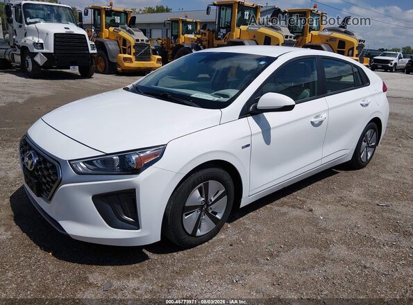 KMHC65LC0LU233058 2020 HYUNDAI IONIQ HYBRID White Front left