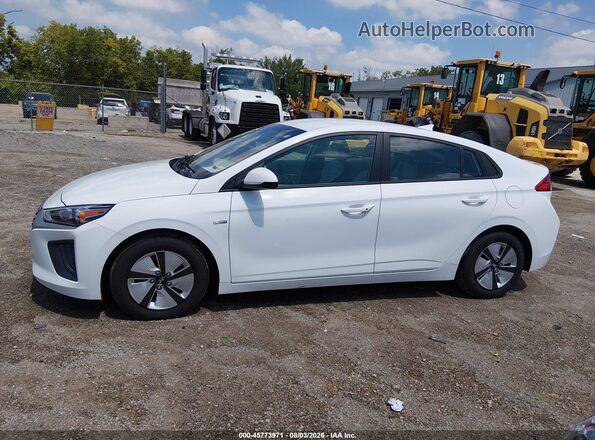 KMHC65LC0LU233058 2020 HYUNDAI IONIQ HYBRID White 360 interior view