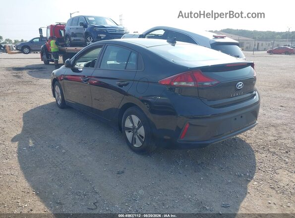 KMHC65LC1HU056351 2017 HYUNDAI IONIQ HYBRID Black Հետևի ձախ